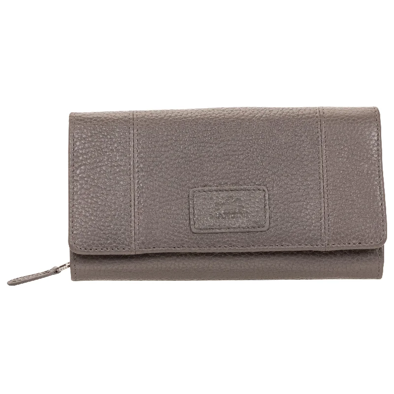 Mancini PEBBLE RFID Medium Clutch Wallet